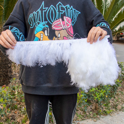 Kohev kalkun Marabou suled trimmipael 10–15 cm/4–6 tolli peorõivad, pulmariided, kleidid, kaunistused, tarvikud õmblusmasinad