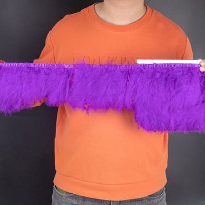 Kohev kalkun Marabou suled trimmipael 10–15 cm/4–6 tolli peorõivad, pulmariided, kleidid, kaunistused, tarvikud õmblusmasinad