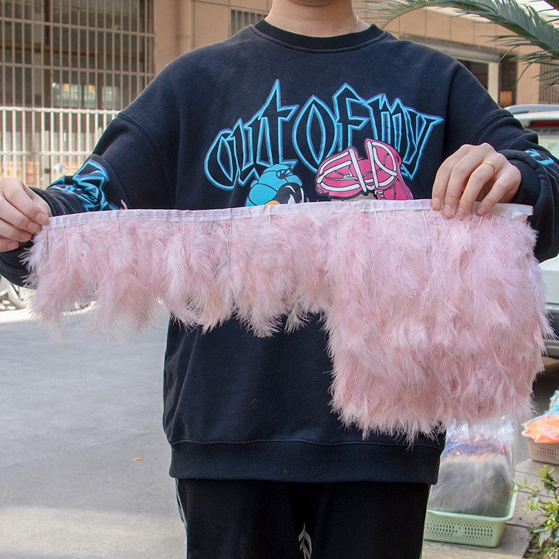 Kohev kalkun Marabou suled trimmipael 10–15 cm/4–6 tolli peorõivad, pulmariided, kleidid, kaunistused, tarvikud õmblusmasinad