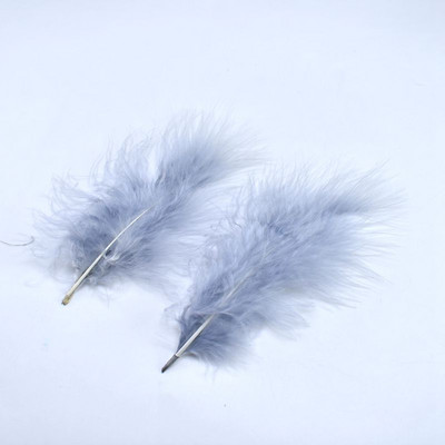 20db/tétel fekete bolyhos marabu tollak kézművességhez 10-15cm barkács natúr tollak ékszerkészítéshez otthoni parti dekoráció plumák