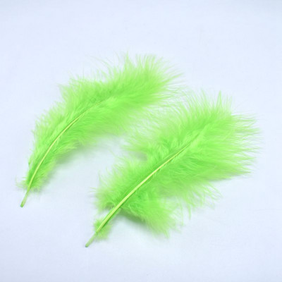 20db/tétel fekete bolyhos marabu tollak kézművességhez 10-15cm barkács natúr tollak ékszerkészítéshez otthoni parti dekoráció plumák