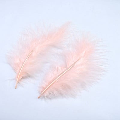 20db/tétel fekete bolyhos marabu tollak kézművességhez 10-15cm barkács natúr tollak ékszerkészítéshez otthoni parti dekoráció plumák