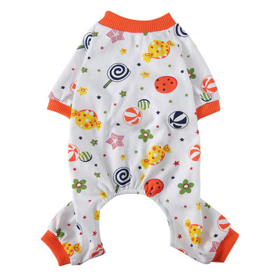 Pijamale pentru câini Îmbrăcăminte pentru animale de companie pentru câini de talie mică Pijama pentru pisici Cățeluș Salopetă pentru câini de talie medie Îmbrăcăminte de dormit Îmbrăcăminte caldă Palton Yorkshir