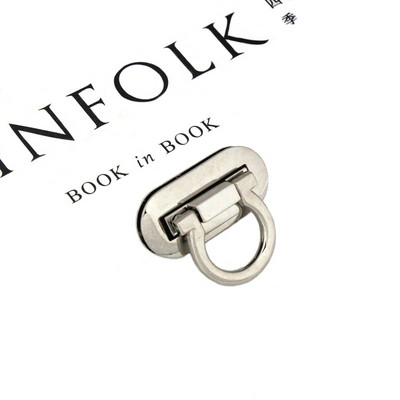 1x Metāla soma, salokāma slēdzene, ovālas formas aizdare Aizdare Sprādzes Ādas amatniecība Sieviešu soma Maks Rokassomu aksesuāri 42mm (1-5/8")