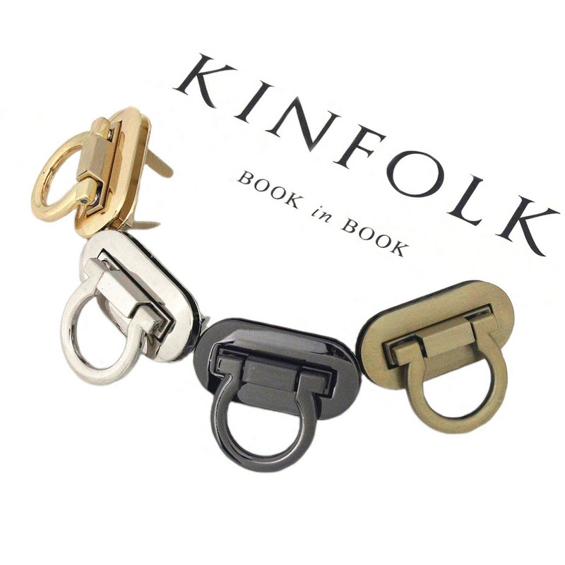 1x Metāla soma, salokāma slēdzene, ovālas formas aizdare Aizdare Sprādzes Ādas amatniecība Sieviešu soma Maks Rokassomu aksesuāri 42mm (1-5/8")