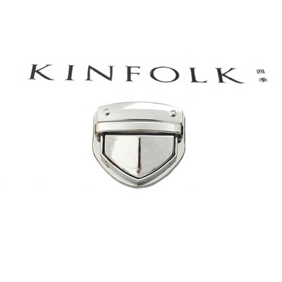 1db fém nagy teherbírású nyomózár csat nyelvzár bőr kézműves női táska pénztárca kézitáska válltáska zárható barkács kiegészítők