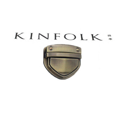 1db fém nagy teherbírású nyomózár csat nyelvzár bőr kézműves női táska pénztárca kézitáska válltáska zárható barkács kiegészítők