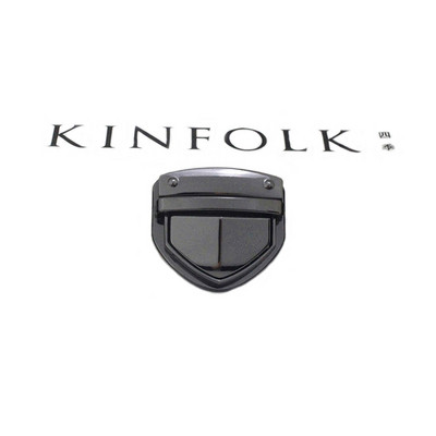 1db fém nagy teherbírású nyomózár csat nyelvzár bőr kézműves női táska pénztárca kézitáska válltáska zárható barkács kiegészítők