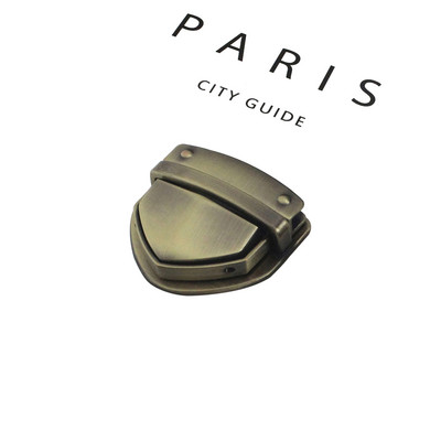 1gab. Metāla lieljaudas stumšanas slēdzenes aizdare Mēles slēdzene Ādas rokdarbu sieviešu soma soma rokassomiņa plecu somas aizdare DIY aksesuāri