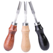 LMDZ 1gab Plata Lāpsta Lāpsta Amatniecības griešana Sandalkoka Rokturis Daudzfunkcionāls Ādas Malu Slīpmašīna Asinātājs Griezējamā mala