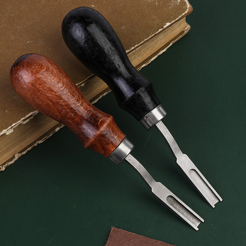 LMDZ 1gab Plata Lāpsta Lāpsta Amatniecības griešana Sandalkoka Rokturis Daudzfunkcionāls Ādas Malu Slīpmašīna Asinātājs Griezējamā mala