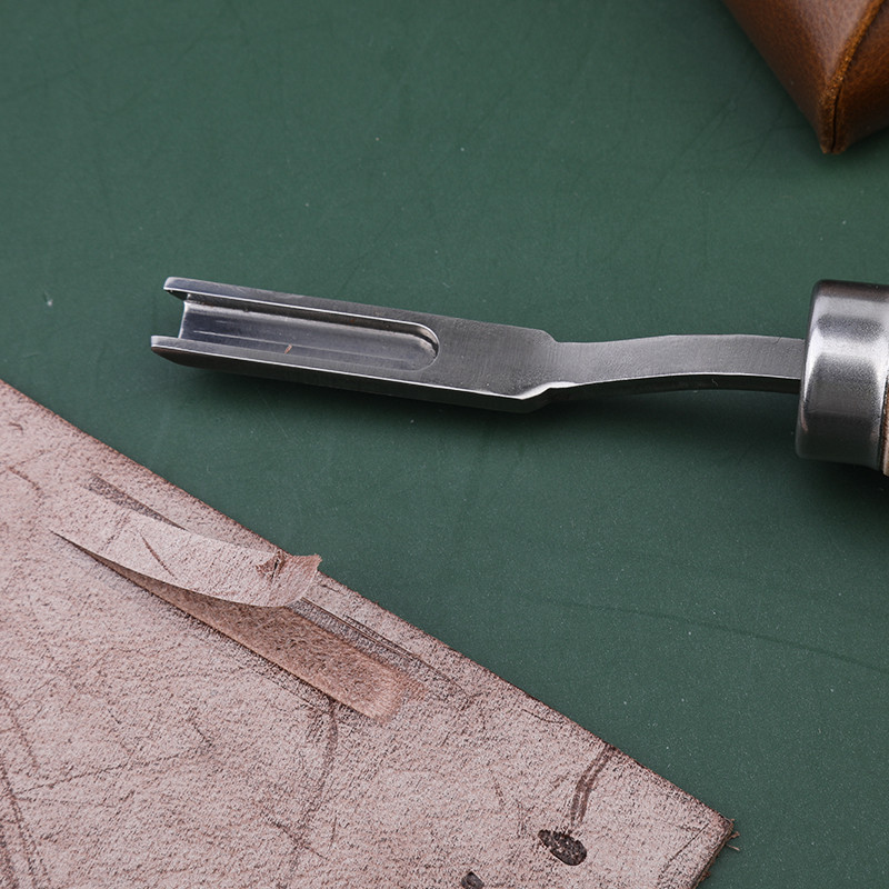 LMDZ 1gab Plata Lāpsta Lāpsta Amatniecības griešana Sandalkoka Rokturis Daudzfunkcionāls Ādas Malu Slīpmašīna Asinātājs Griezējamā mala