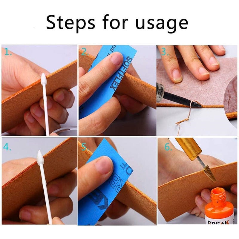 Dailylike ādas malu krāsošanas pildspalva ar divu galviņu misiņa galvu ādas malu eļļas līmēšanas krāsas pildspalva Ādas rīks amatniecībai, DIY 1 gab.