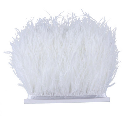 Strucc toll Dísz ruhákhoz Varrás tollak szalagon Esküvői ruha Dekoráció Kézimunka Kiegészítők Tollak Barkács kézműves