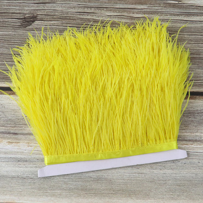 Strucc toll Dísz ruhákhoz Varrás tollak szalagon Esküvői ruha Dekoráció Kézimunka Kiegészítők Tollak Barkács kézműves