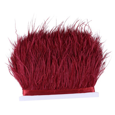 Strucc toll Dísz ruhákhoz Varrás tollak szalagon Esküvői ruha Dekoráció Kézimunka Kiegészítők Tollak Barkács kézműves