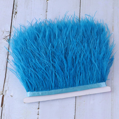 Strucc toll Dísz ruhákhoz Varrás tollak szalagon Esküvői ruha Dekoráció Kézimunka Kiegészítők Tollak Barkács kézműves