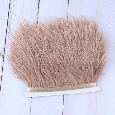 Strucc toll Dísz ruhákhoz Varrás tollak szalagon Esküvői ruha Dekoráció Kézimunka Kiegészítők Tollak Barkács kézműves