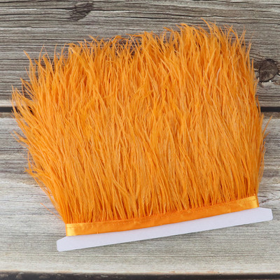 Strucc toll Dísz ruhákhoz Varrás tollak szalagon Esküvői ruha Dekoráció Kézimunka Kiegészítők Tollak Barkács kézműves