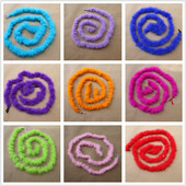 Pureće perje Boa Fluffy Plumas Uže Šal Odjeća Kostimi Vjenčane dekoracije Nastup Ples Nojevo perje Tanak 2 metra