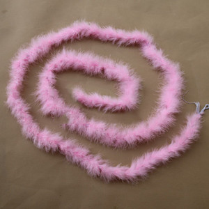 Pureće perje Boa Fluffy Plumas Uže Šal Odjeća Kostimi Vjenčane dekoracije Nastup Ples Nojevo perje Tanak 2 metra