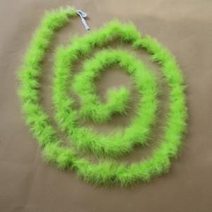 Pureće perje Boa Fluffy Plumas Uže Šal Odjeća Kostimi Vjenčane dekoracije Nastup Ples Nojevo perje Tanak 2 metra