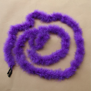 Pureće perje Boa Fluffy Plumas Uže Šal Odjeća Kostimi Vjenčane dekoracije Nastup Ples Nojevo perje Tanak 2 metra