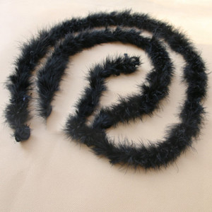 Pureće perje Boa Fluffy Plumas Uže Šal Odjeća Kostimi Vjenčane dekoracije Nastup Ples Nojevo perje Tanak 2 metra