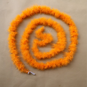 Pureće perje Boa Fluffy Plumas Uže Šal Odjeća Kostimi Vjenčane dekoracije Nastup Ples Nojevo perje Tanak 2 metra