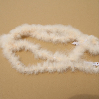 Γαλοπούλα Φτερό Boa Fluffy Plumas Σχοινί Κασκόλ Ρούχα Κοστούμια Στολισμός Γάμου Παράσταση Χορός Στρουθοκάμηλος Plume Slim 2 μέτρα