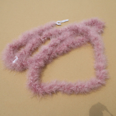 Pureće perje Boa Fluffy Plumas Uže Šal Odjeća Kostimi Vjenčane dekoracije Nastup Ples Nojevo perje Tanak 2 metra