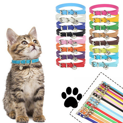 PU Leather Leather Pet Dog Collar Sweet Cats Supplies Pet Collars Pink Dog Collar Collar Perroо шейник за кошек Аксесоари за кучета