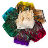 1 m természetes csirke kakas toll díszítő rojt 13-18 cm szalag pulyka fácán tollak díszítés varrás Ruha parti dekoráció kézműves