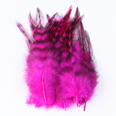 50gab Dabīgas pērļu vistiņas spalvas amatniecībai Fazānu plūmju auskaru izgatavošanas piederumi Dekoratīvi sapņu ķērāju spalvas 8-13cm