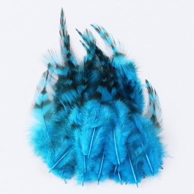 50gab Dabīgas pērļu vistiņas spalvas amatniecībai Fazānu plūmju auskaru izgatavošanas piederumi Dekoratīvi sapņu ķērāju spalvas 8-13cm