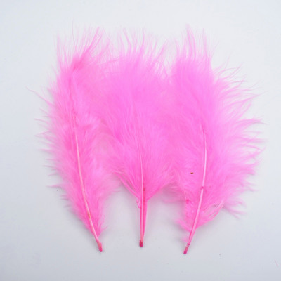 Āda Rozā Marabou Turcijas spalvas Fazānu baltas spalvas amatniecībai Baltas spalvas apģērbam Carnaval Assesoires Plumas