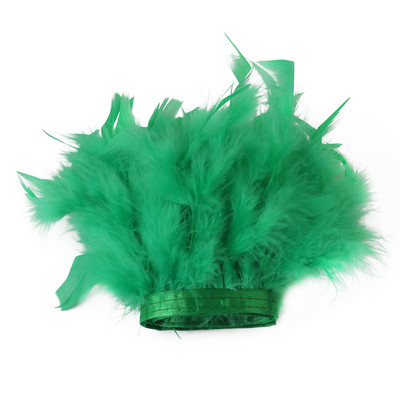 1 méteres többszínű pulykatoll díszítő rojt bolyhos csíkos pluma szalag 10-15 cm esküvői ruha ruházat kézműves dekorációhoz