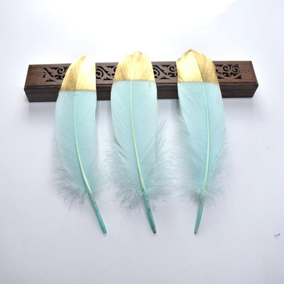 10 db natúr vörös arany toll esküvői tolla kézműves munkákhoz barkácsolás színes ezüst lúdtoll party kiegészítők dekoráció 15-20cm