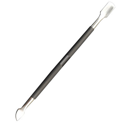 LMDZ 1Gb Krāsains DIY Nerūsējošā tērauda roku ādas malas eļļas pildspalva ar divu galvu līmes krāsošanas rullīšu nūju ādas rokdarbiem