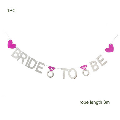 1 szett menyasszony zászlós rózsa arany szál zászlók a legénybúcsúhoz leánybúcsúhoz menyasszonyi zuhany eljegyzési parti esküvői zuhanyhoz