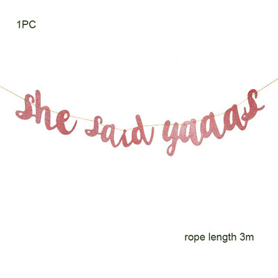 1 szett menyasszony zászlós rózsa arany szál zászlók a legénybúcsúhoz leánybúcsúhoz menyasszonyi zuhany eljegyzési parti esküvői zuhanyhoz