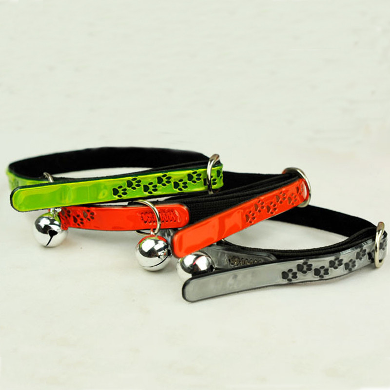 Ķepu atstarojošs suns kaķis Vilces virve Vilkšanas virve Kaklarota Mājdzīvnieku pavada Izvelkams kaķim Apkakles pavadas ķēdes kakla siksnas ar zvaniņu