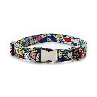 Kutya nyakörv személyre szabott kölyök nyakörv ingyenes gravírozott kutyanév Állítható macska nyaklánc Nyomtatott kisállat nyakpánt Chihuahua kisállat kellékek