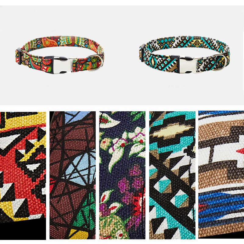 Kutya nyakörv személyre szabott kölyök nyakörv ingyenes gravírozott kutyanév Állítható macska nyaklánc Nyomtatott kisállat nyakpánt Chihuahua kisállat kellékek