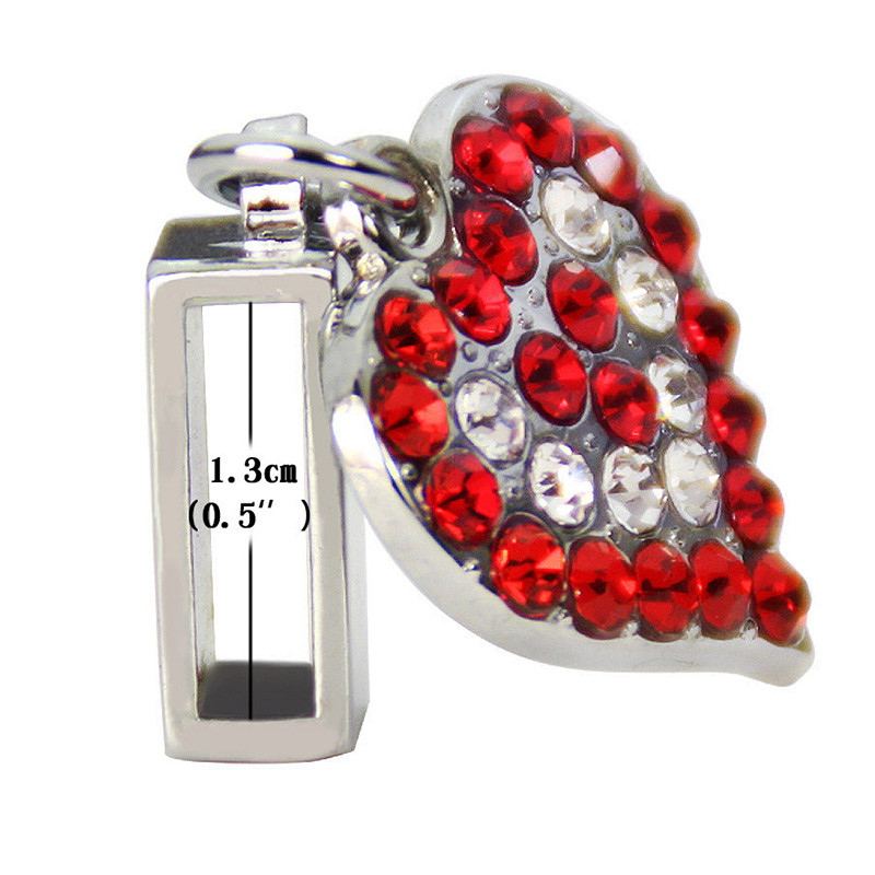 DOGGYZSTYLE Regulējama Suņu kaklasiksna Kristāla sirds Bling Dimanti Rhinestone Kulons Mājdzīvnieki Kaklasiksnas kucēnu Kaķu pavadas Aksesuāri