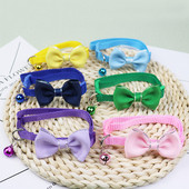 Regulējama mājdzīvnieku suņu kakla siksna ar zvaniņu Cute Dog Kaklarota Masīva kucēna kakla siksna priekšgala kaķa kaklasiksna Čivavas suņu aksesuāri mājdzīvnieku kaklasiksna