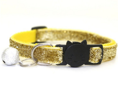 Csengős macskanyakörv macskáknak Kutya Kisállat Macskák Kutyanyakörv Szuper fényes macskatartozékok macskáknak Kis kutyák Cicák Teddy Bomei