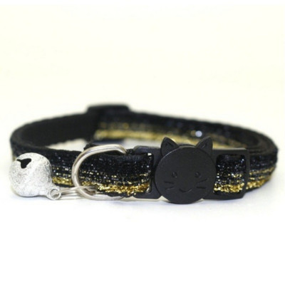 Csengős macskanyakörv macskáknak Kutya Kisállat Macskák Kutyanyakörv Szuper fényes macskatartozékok macskáknak Kis kutyák Cicák Teddy Bomei