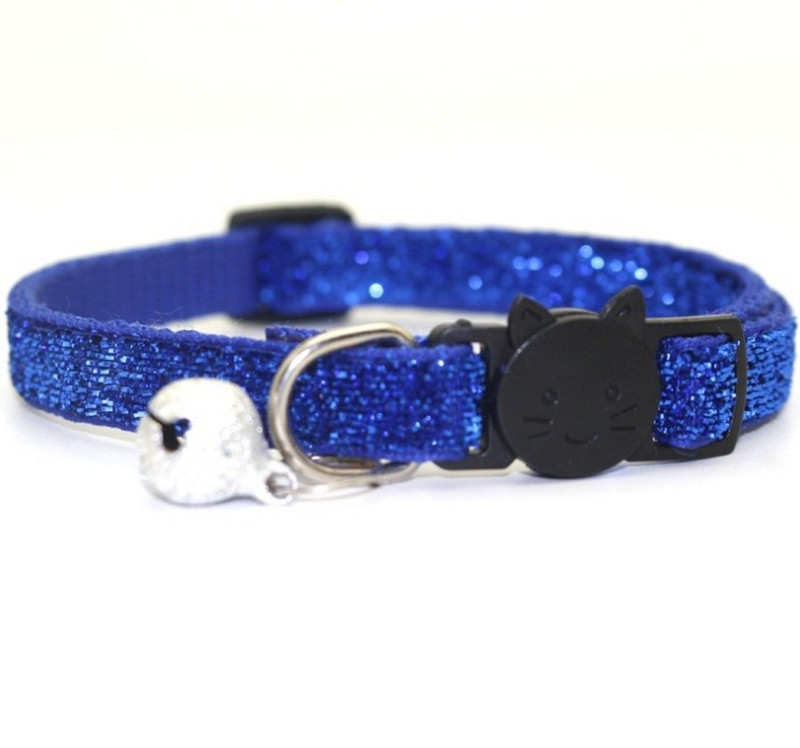 Csengős macskanyakörv macskáknak Kutya Kisállat Macskák Kutyanyakörv Szuper fényes macskatartozékok macskáknak Kis kutyák Cicák Teddy Bomei