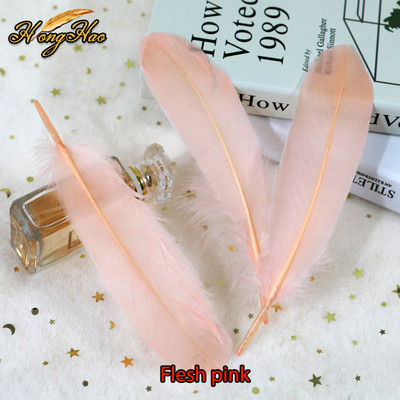 Dabīgas zosu spalvas, 15-20 cm krāsainas gulbja spalvas kāzu ballītei, mājas dekorēšana, amatniecība, rotaslietas, aksesuāri